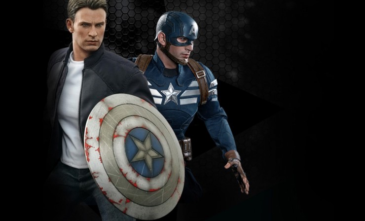 Captain America and Steve Rogers